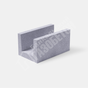 картинка U-Блок автоклавного газобетона Б3, (Краслэнд)