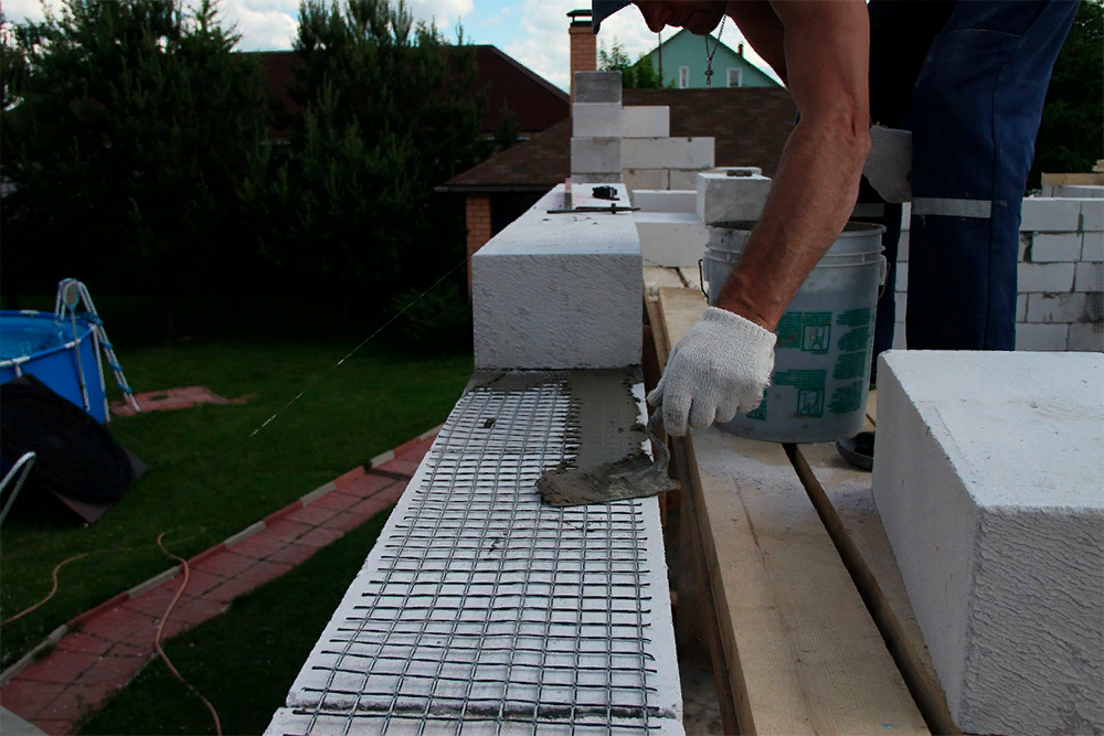 Армированный газобетон